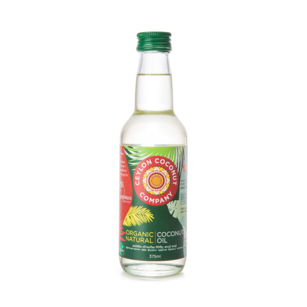 ORGANIC NATURAL COCONUT OIL 375ml