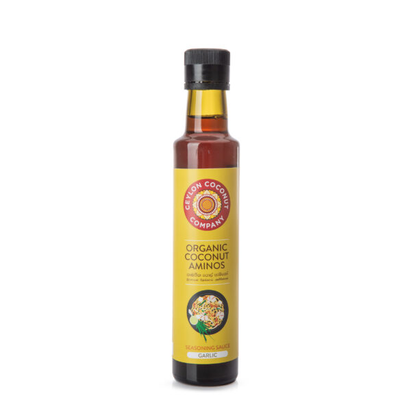 ORGANIC COCONUT AMINOS 250ml (Garlic)