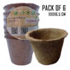 Agromel UK Coconut Fibre Coir Pots - Image 3
