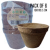 Agromel UK Coconut Fibre Coir Pots - Image 3