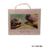 Eco-Friendly Handcrafted Bag – 10x8 - Leopards & Turtles - Image 3