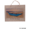 Eco-Friendly Handcrafted Bag – 10x8 - Stilt Fishermen & Beaches - Image 2