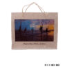 Eco-Friendly Handcrafted Bag – 10x8 - Stilt Fishermen & Beaches - Image 3