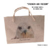 Eco-Friendly Handcrafted Bag – 7x5 - Elephant & Eagle - Image 3