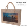 Eco-Friendly Handcrafted Bag – 7x5 - Stilt Fishermen & Beaches - Image 2